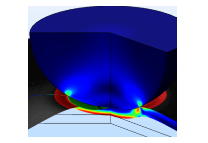 چسبندگی و از بین بردن توپ برجسته‌ساز-کامسول