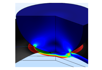 چسبندگی و جداسازی توپ برجسته‌ساز-کامسول