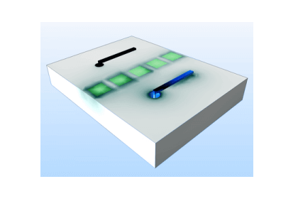 جداشدن آنتن با استفاده از یک متامتریال شکاف باند الکترومغناطیسی-کامسول