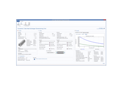 مبدل حرارتی لوله هم‌محور-کامسول