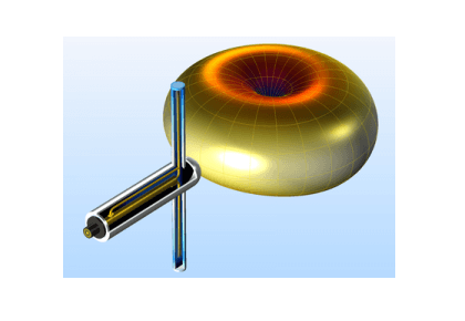 آنتن دوقطبی با یک بالون هم‌محور یک‌چهارم موج-کامسول