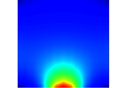 مجموعه‌های چهارگانه عرضی گسسته برای انتقال حرارت با تابش در متوسط شرکت‌کننده-کامسول