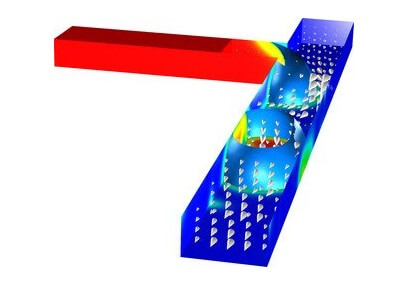شکست قطره در یک اتصال T-کامسول
