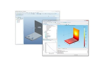 گرمایش برقی در یک بوسبار-کامسول