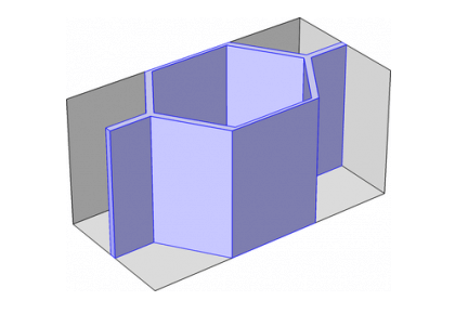 خواص معادل ریزساختارهای دوره‌ای-کامسول