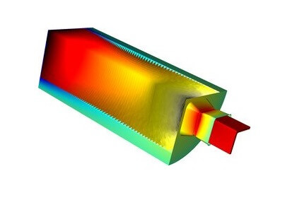 اثر متقابل ساختار سیال در اکستروژن آلومینیوم-کامسول