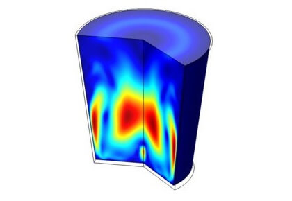 همرفت آزاد در شیشه آب-کامسول
