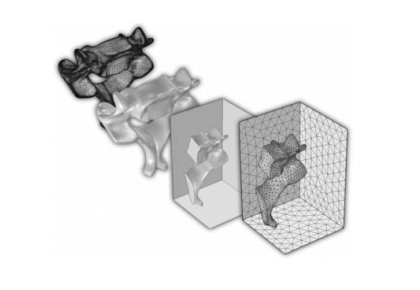 از مش سطحی به هندسه؛ ورود STL یک مهره