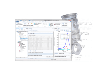 طراحی احتراق فشار بار همگن متان