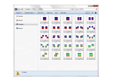 نحوۀ ارسال خودکار تصاویر پس از حل‌کردن