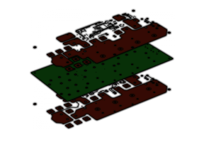 ورود و مش‌بندی یک هندسۀ PCB از بایگانی ODB++-کامسول