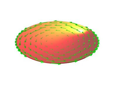 گرمایش لیزری یک قرص سیلیکونی