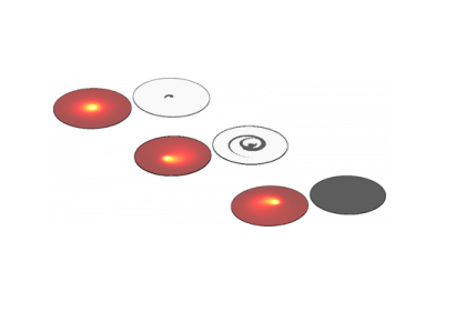 گرمایش لیزری یک قرص سیلیکونی با فرسایش
