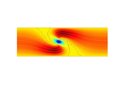 به حداقل رساندن سرعت جریان در میکرو کانال-کامسول