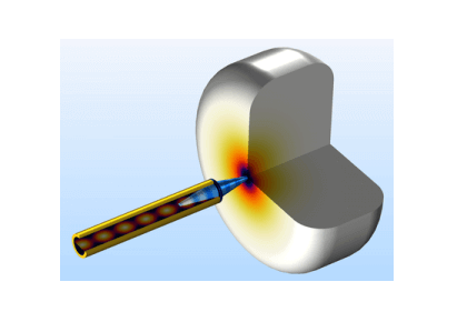 مدل‌سازی یک کاوشگر دی‌الکتریک مخروطی برای تشخیص سرطان پوست