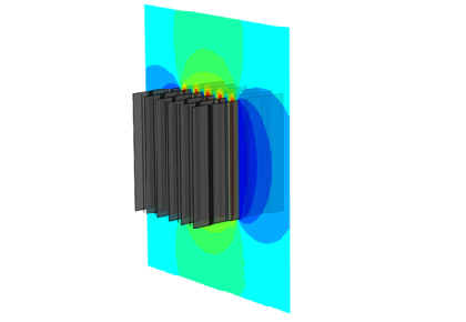 مدل‌سازی سیمها، سطوح و جامدات با الکتروستاتیک مبتنی بر عناصر مرزی-کامسول