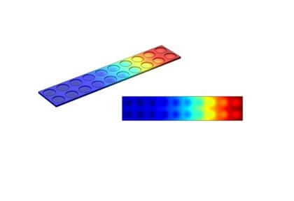 تلفات اهمی و توزیع دما در یک سلول سوختی PEM غیرفعال