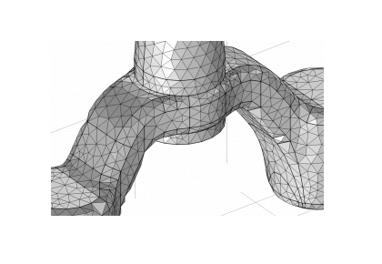 حذف جزئیات در هندسه‌های مدل-کامسول