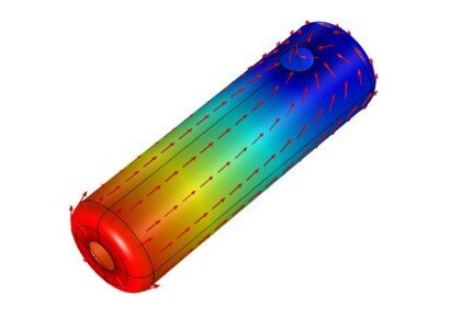 پراکندگی پوسته در یک مخزن