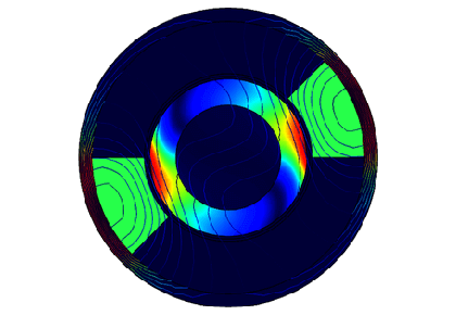 موتور القایی تک‌فاز: مسأله 30 کارگاه TEAM-کامسول