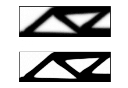 بهینه‌سازی توپولوژی یک پرتو MBB-کامسول