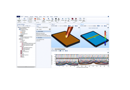 شبیه‌ساز صفحه لمسی-کامسول