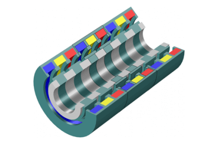 مولد آهنربای دائمی لوله‌ای-کامسول