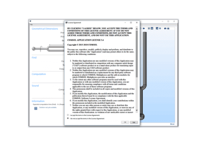 توافقنامۀ مجوز مشخص‌شده توسط کاربر در یک برنامه