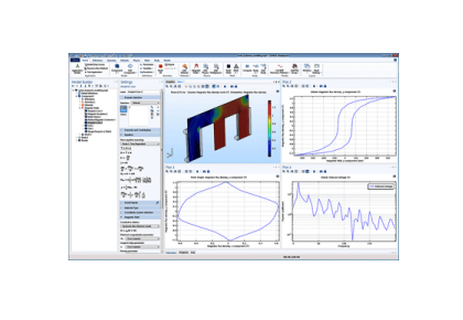 مدل‌سازی پسماند مغناطیسی برداری-کامسول