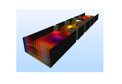 فیلتر پالاییده عنبیه موجبر-کامسول