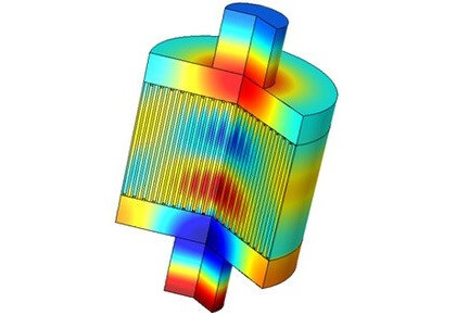 آکوستیک یک سیستم فیلتر شبه‌ذرات-کامسول