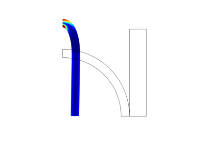 فشرده‌سازی لوله الاستوپلاستیک - کامسول
