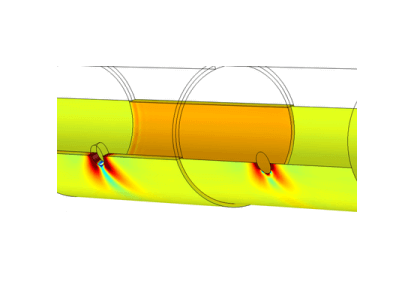 اتصال پوسته‌ها و جامدات - کامسول