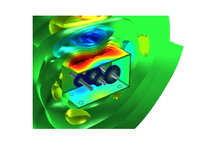 انتشار سر و صدا توسط قطار چرخ‌دنده‌ای مرکب - کامسول