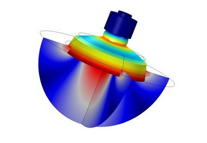 مبدل پیزوالکتریک Tonpilz - کامسول