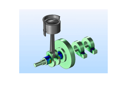 موتور چرخشی با بلبرینگ هیدرودینامیکی - کامسول