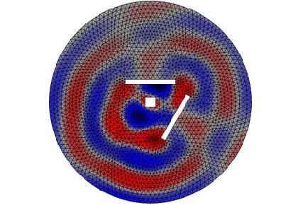 حذف مش در نوارهای فرکانس برای آکوستیک - کامسول