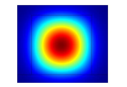 تأثیرات تنش-نوری در یک موجبر فوتونی