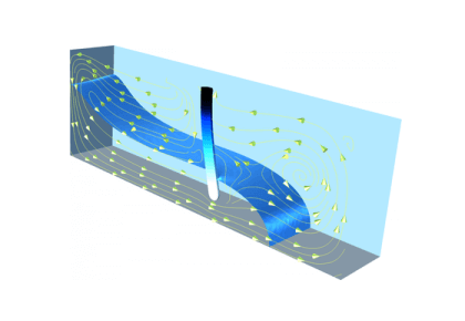 جریان دوفازی با تعامل سیال-ساختار