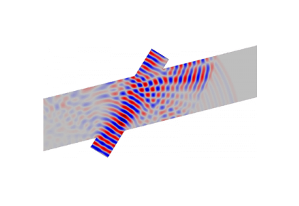 جریان‌سنج فراصوت با پیکره‌بندی زمان پرواز کلی