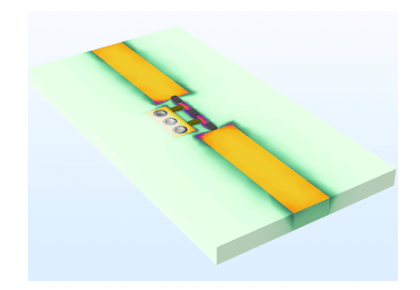 فیلتر پایین گذر و باند گذر با استفاده از عناصر برآمده - کامسول