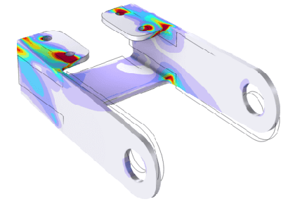 براکت - آموزش مکانیک سازه - کامسول