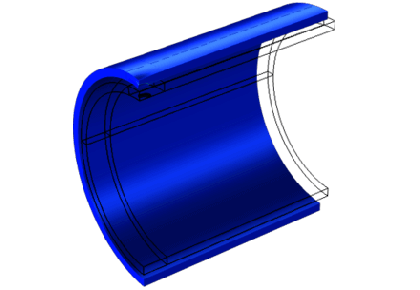 سیلندر ترک خورده سطحی - کامسول