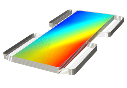 پشته پیل سوختی PEM - کامسول