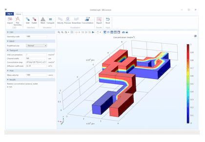 برنامه با وارد کردن CAD و انتخاب ها - کامسول