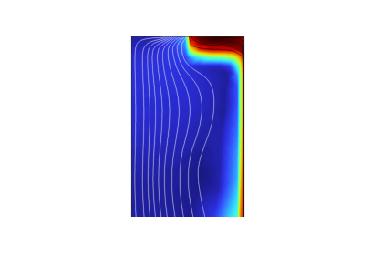 Trench-Gate IGBT 2D - کامسول