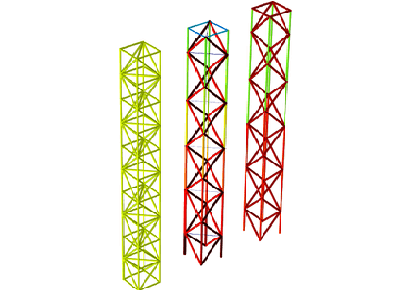 بهینه سازی برج خرپایی - کامسول