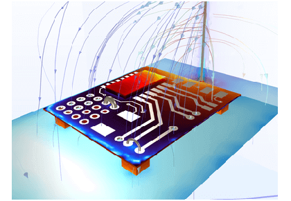 آزمایش تخلیه الکترواستاتیک (ESD) PCB - کامسول