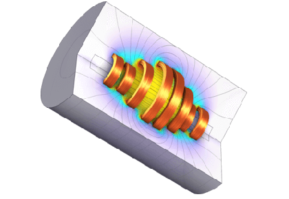 بهینه سازی شکل کویل ها - کامسول