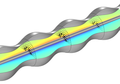 محاسبه امپدانس یک موجبر موجدار